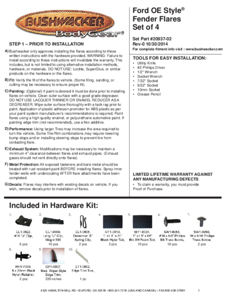 Installation Manual